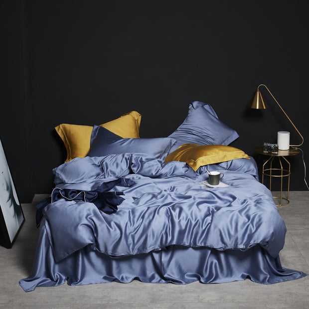 Silk duvet cover