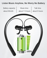 Magnetic Stereo Wireless Bluetooth Headphone