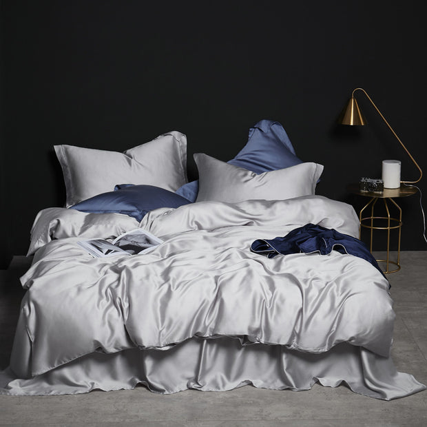 Silk duvet cover