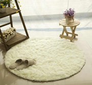 Fluffy Round Rug