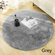 Fluffy Round Rug