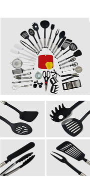 44-Piece Cooking Spatula And Spoon