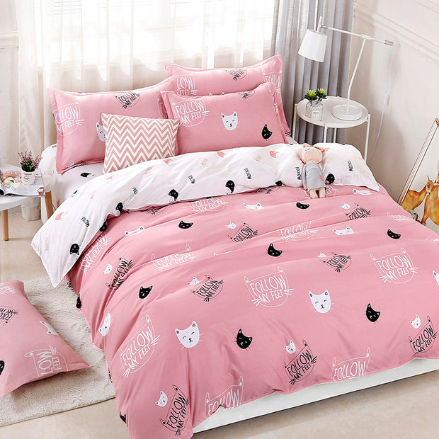 Three-piece Cotton Duvet Cover