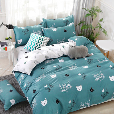 Three-piece Cotton Duvet Cover