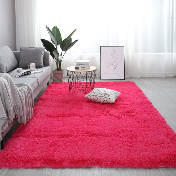 Nordic Fluffy Carpet Rugs For Bedroomliving Room