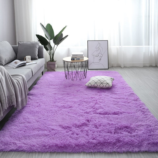 Nordic Fluffy Carpet Rugs For Bedroomliving Room