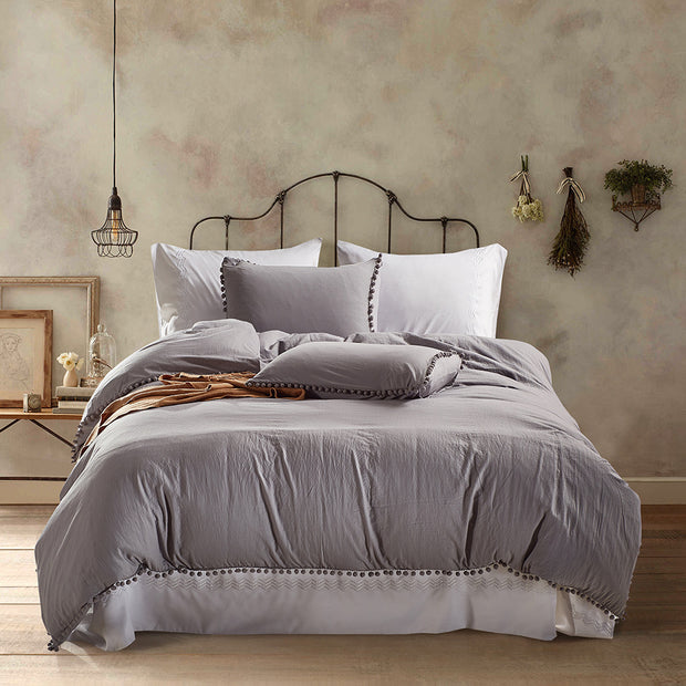 Home Textile Three-piece Duvet Cover