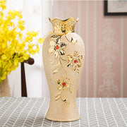 Ceramic Vase Electroplating Gold