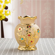 Ceramic Vase Electroplating Gold