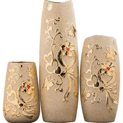 Ceramic Vase Electroplating Gold