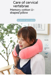 U-shape Travel Pillow Of Memory Foam