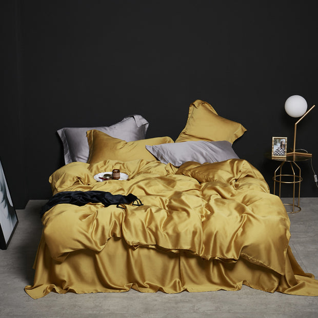 Silk duvet cover