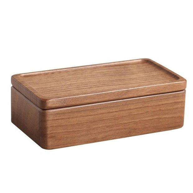 Luxury Magnetic Wooden Small Jewelry Box