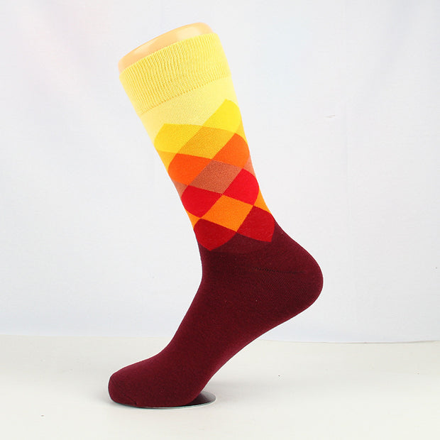 Diamond women's socks in tube socks