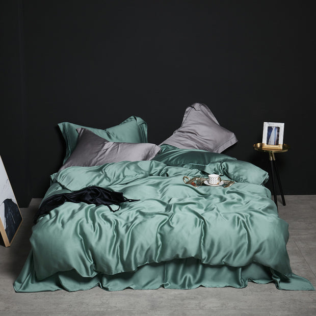 Silk duvet cover