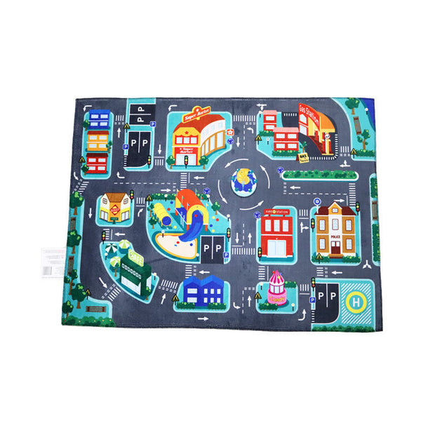 LED Lighter Rode Rugs For Kid Play