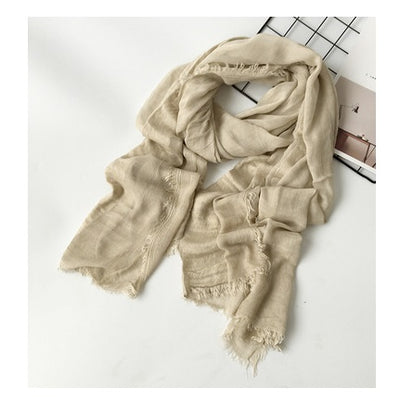 Shawl cotton scarf