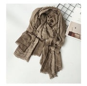 Shawl cotton scarf