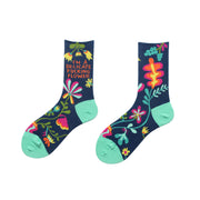 Pile up women's cotton socks