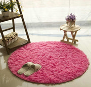 Fluffy Round Rug