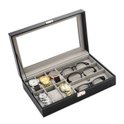 Wooden Watch Glasses and Jewelry Box