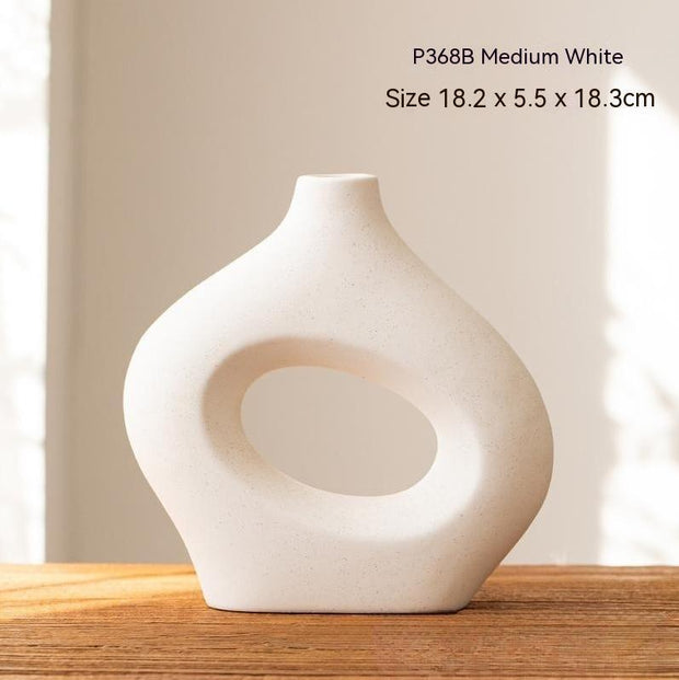 Ceramic Vase Circle Vase