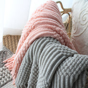 Nordic Knitted Sofa Blanket