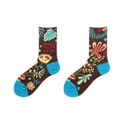 Pile up women's cotton socks