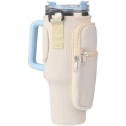 Water Bottle Holder Bag With Adjustable Shoulder Strap