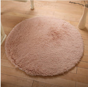 Fluffy Round Rug