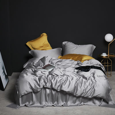 Silk duvet cover