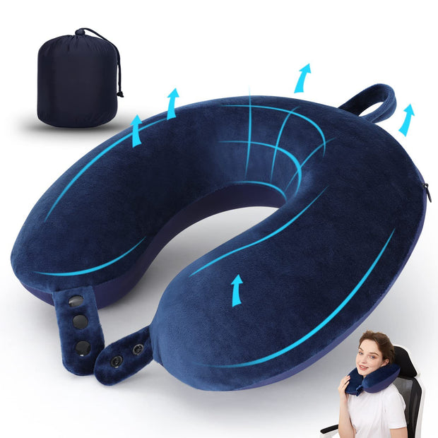 Shaped Neck Pillow (Memory Foam)