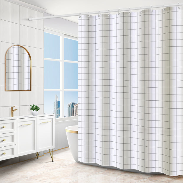 Shower Door Curtain