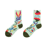 Pile up women's cotton socks