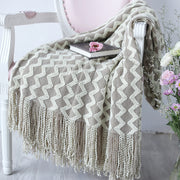 Knitted Wool Cashmere Blanket