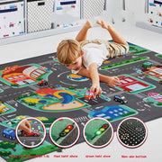 LED Lighter Rode Rugs For Kid Play