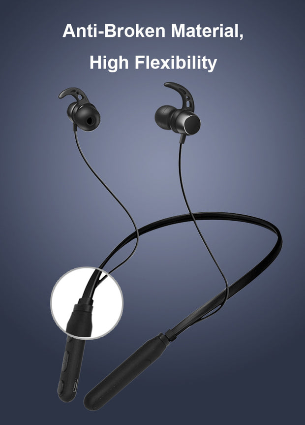 Magnetic Stereo Wireless Bluetooth Headphone