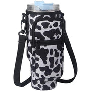 Water Bottle Holder Bag With Adjustable Shoulder Strap