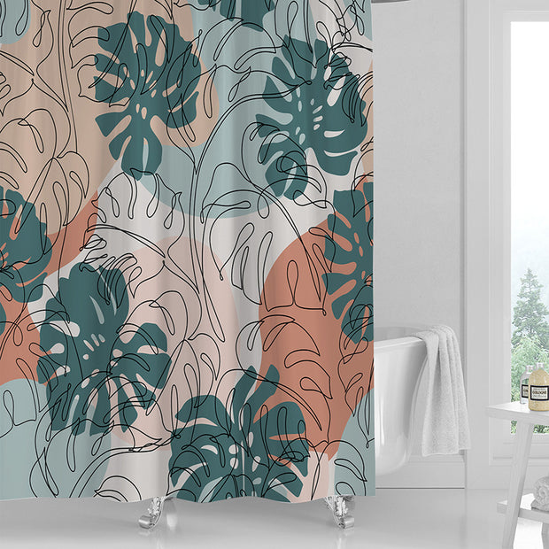 Printed Shower Curtain